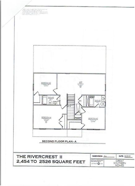 2D floor plan layout of this home in Edgefield, Loris, SC (Image 4).