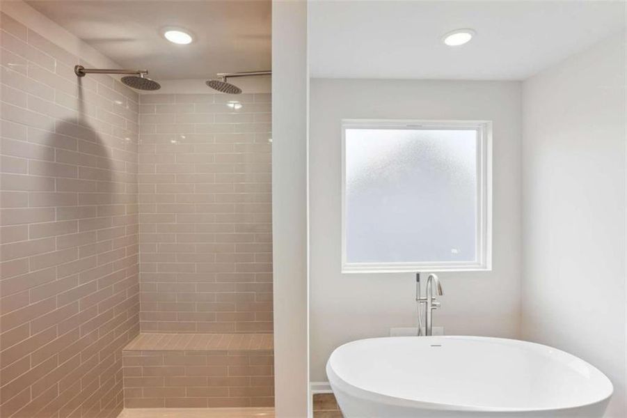 Close-up of interior finishes inside a home in The Enclave at Stonewall Station, Union City (Image 11).