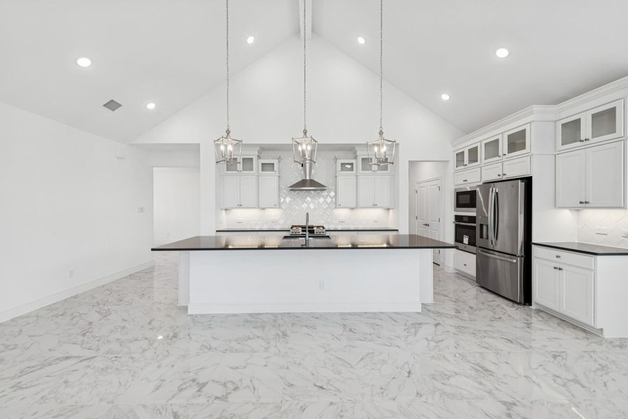 Gorgeous island kitchen