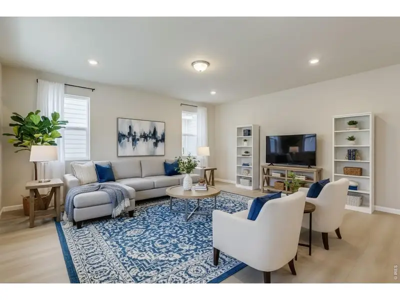 Furnished interior view inside a new home in Waterfield, Fort Collins (Image 4).