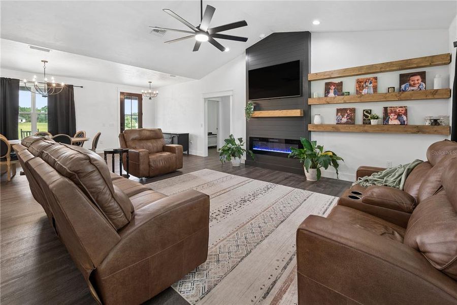 Furnished interior view inside a new home in , Bell (Image 7). Furnished interior view inside a new home in , Bell (Image 7).