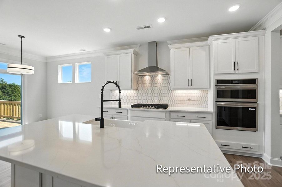 Furnished interior view inside a new home in The Meadows at Laurelbrook, Sherrills Ford (Image 10).