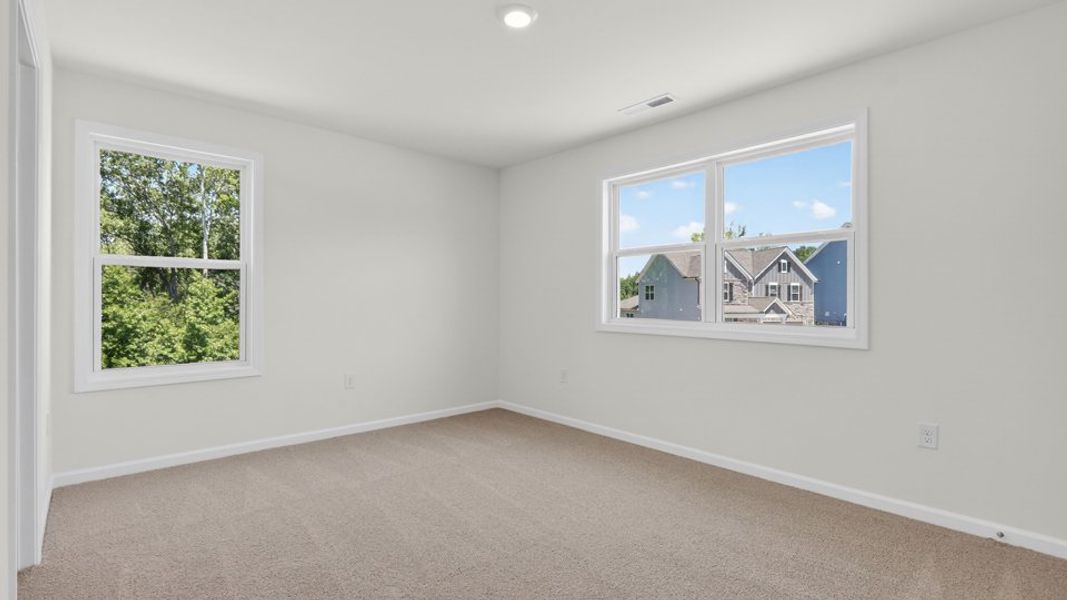 Representative unfurnished interior of a home built from the Wylie by D.R. Horton in The Manors at Winston Pointe, Clayton (Image 24).