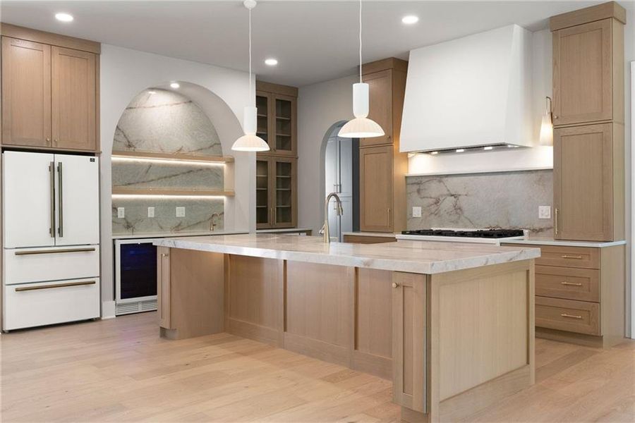 Furnished interior view inside a new home in , Flowery Branch (Image 5).