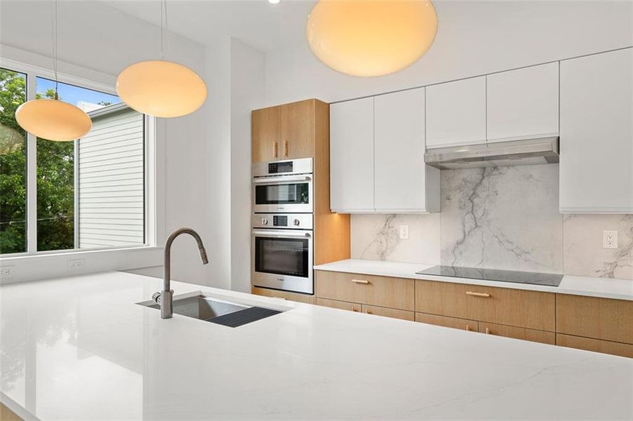 Furnished interior view inside a new home in , Atlanta (Image 11).