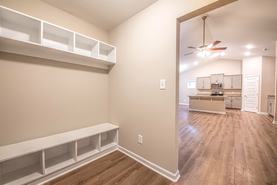 Representative furnished interior of a home built from the Bayhill A by JC Jackson Homes,LLC in Heritage Pointe, Newport (Image 11).