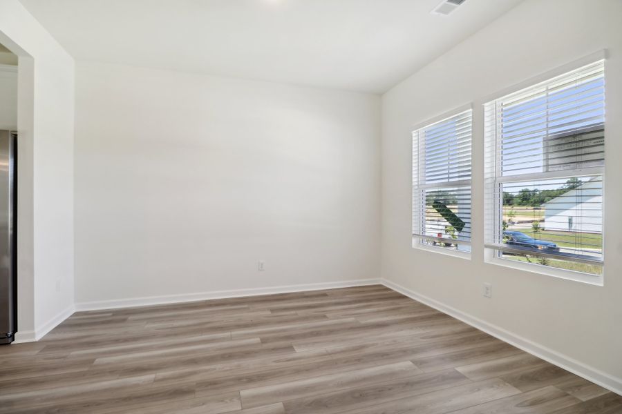 Representative unfurnished interior of a home built from the Buck Island II by Great Southern Homes in Providence Station at Trolley Run, Aiken (Image 23).
