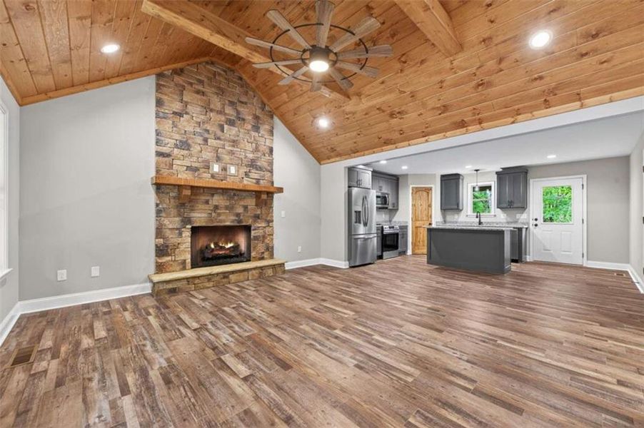Spacious, unfurnished interior of a new home in , Ellijay (Image 10). Spacious, unfurnished interior of a new home in , Ellijay (Image 10).