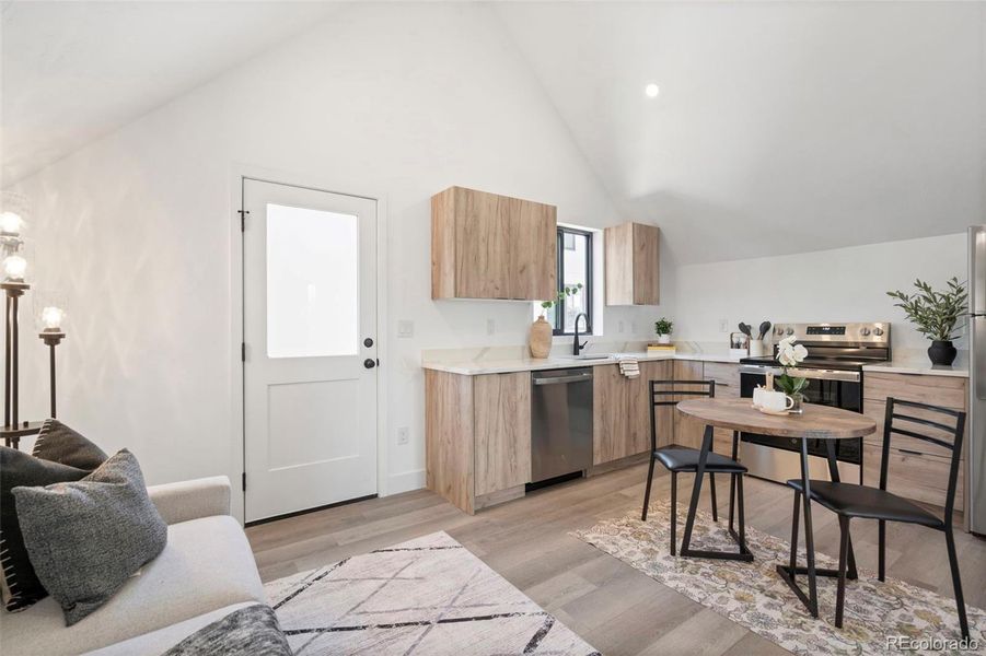 ADU - Kitchen & Living Room