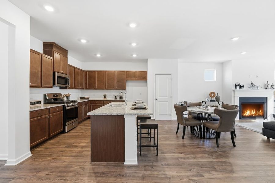 Representative furnished interior of a home built from the Norcross by Taylor Morrison in Windance Lake, Loganville (Image 12).