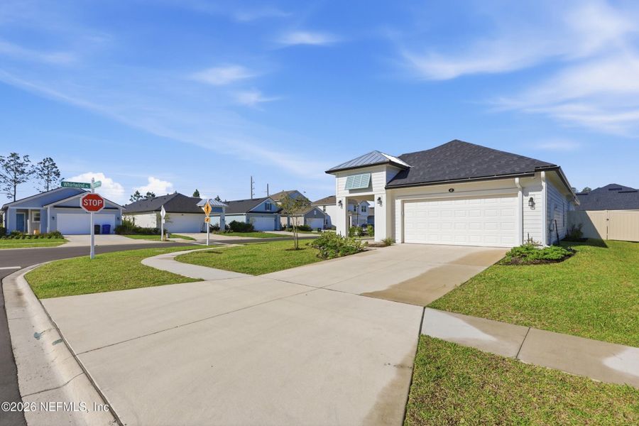 Front exterior of a new home in , St. Augustine, FL, highlighting curb appeal (Image 22). Front exterior of a new home in , St. Augustine, FL, highlighting curb appeal (Image 22).