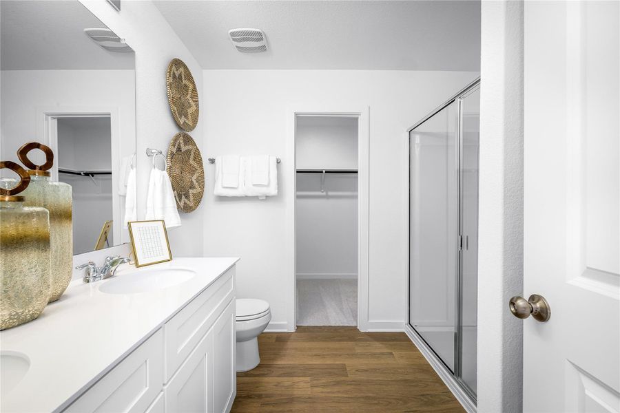 Furnished interior view inside a new home in Larson Crossing, Elgin (Image 21).