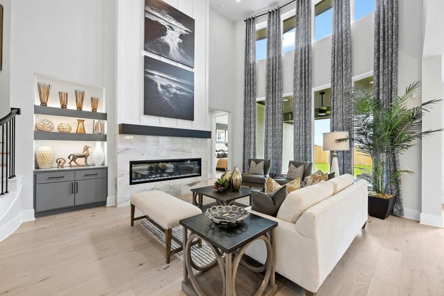 Furnished interior view inside a new home in Candela, Richmond (Image 13).