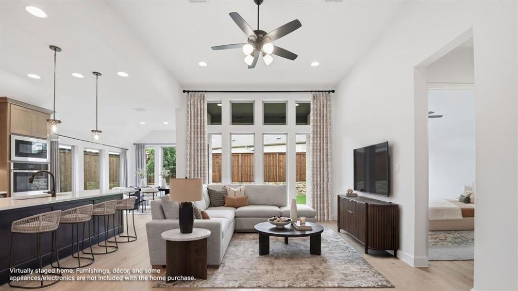 Furnished interior view inside a new home in M3 Ranch, Mansfield (Image 8).