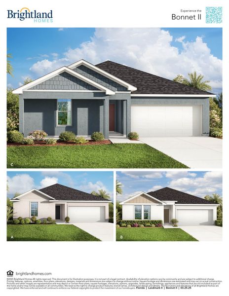 Bonnet II Elevations