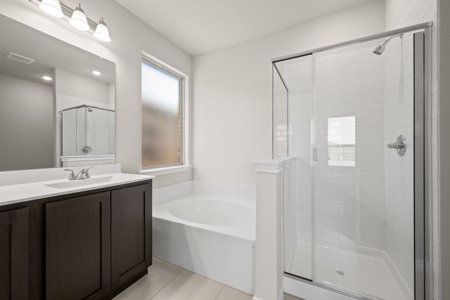 Furnished interior view inside a new home in Baker Farms, Cleburne (Image 13).