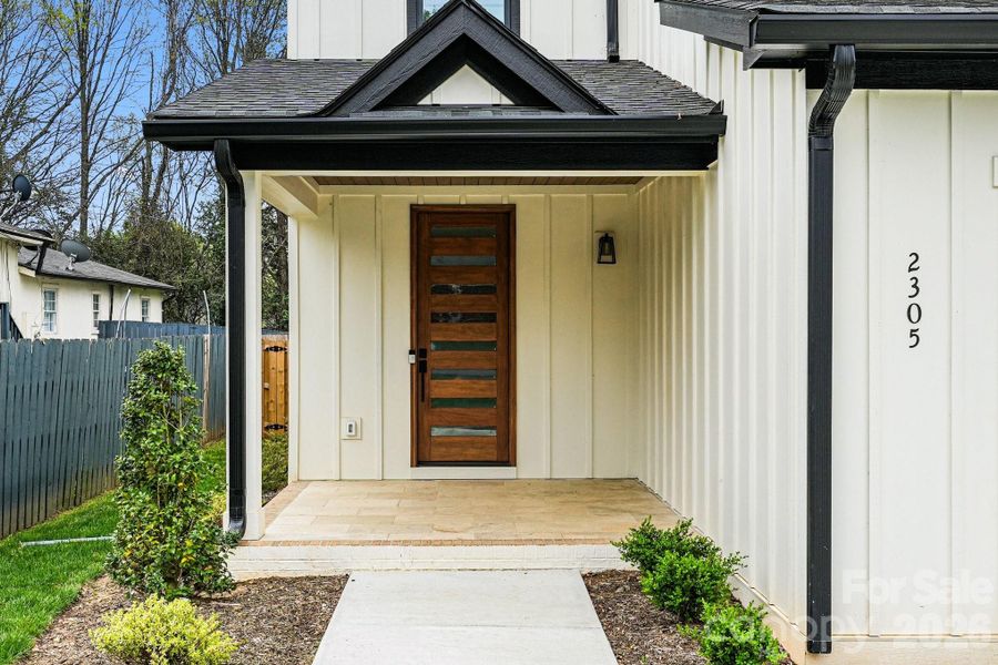 Exterior details and patio area of a home in , Charlotte (Image 20).