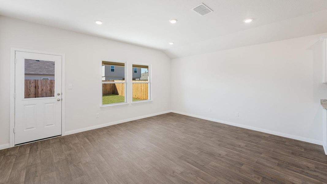 Spacious, unfurnished interior of a new home in Carillon, Manor (Image 10).