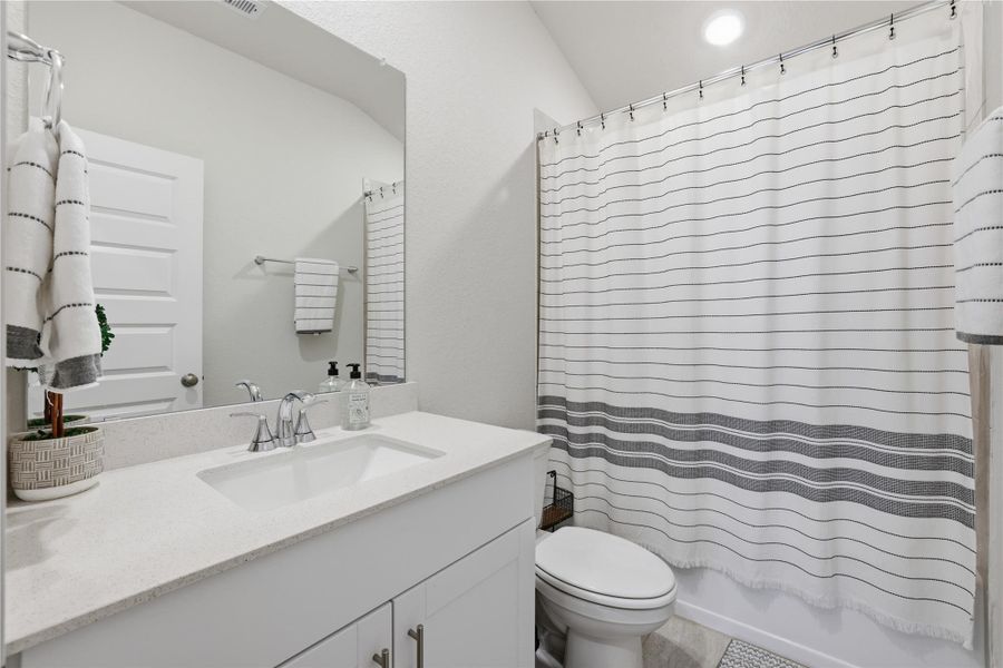 This Guest bathroom.