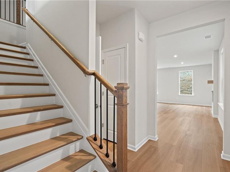 Spacious, unfurnished interior of a new home in The Village at Shallowford, Kennesaw (Image 14).