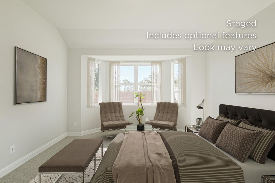 Furnished interior view inside a new home in Woodhavyn 40', Magnolia (Image 7).