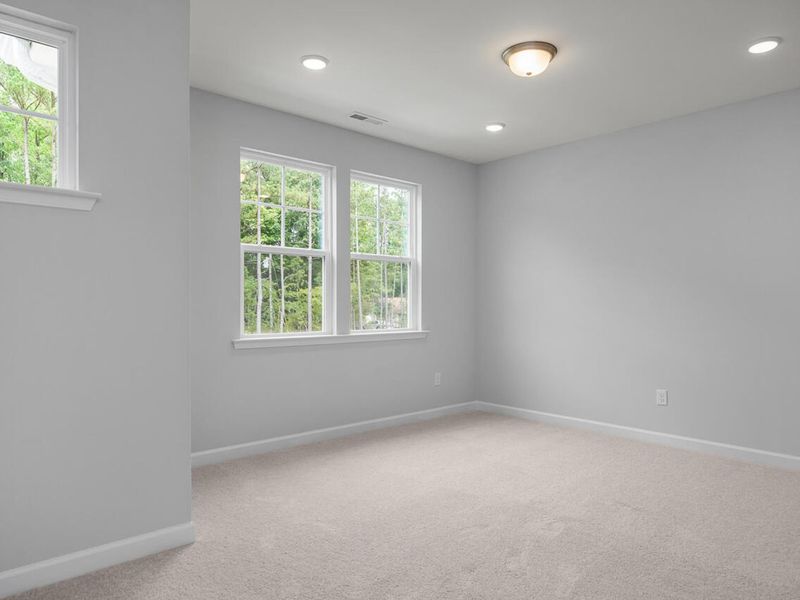 Spacious, unfurnished interior of a new home in Sage on North Main, Wake Forest (Image 22). Spacious, unfurnished interior of a new home in Sage on North Main, Wake Forest (Image 22).