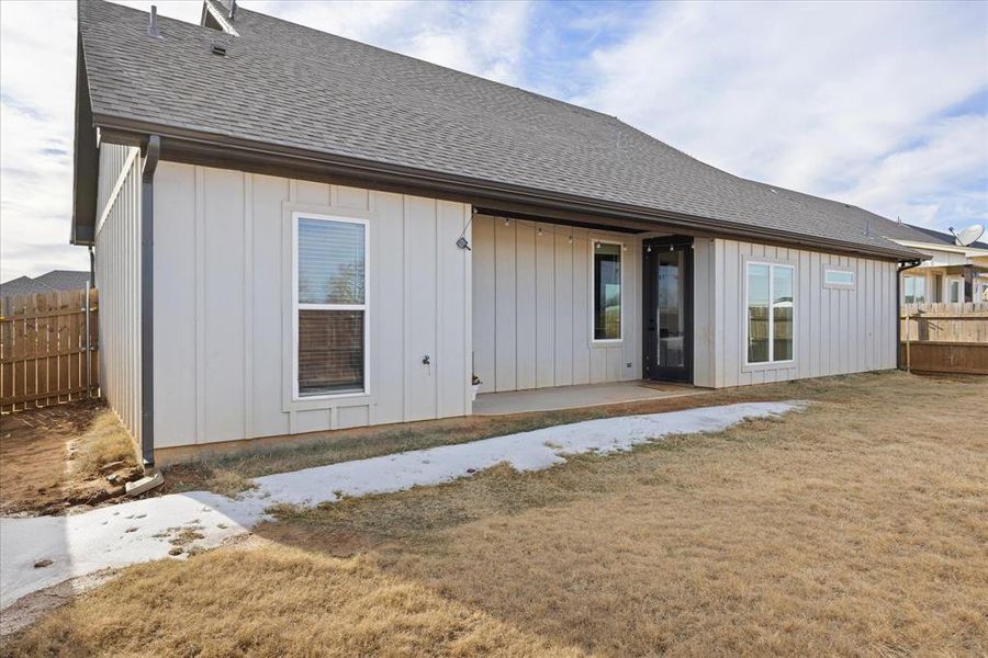 Exterior details and patio area of a home in , Tolar (Image 23). Exterior details and patio area of a home in , Tolar (Image 23).