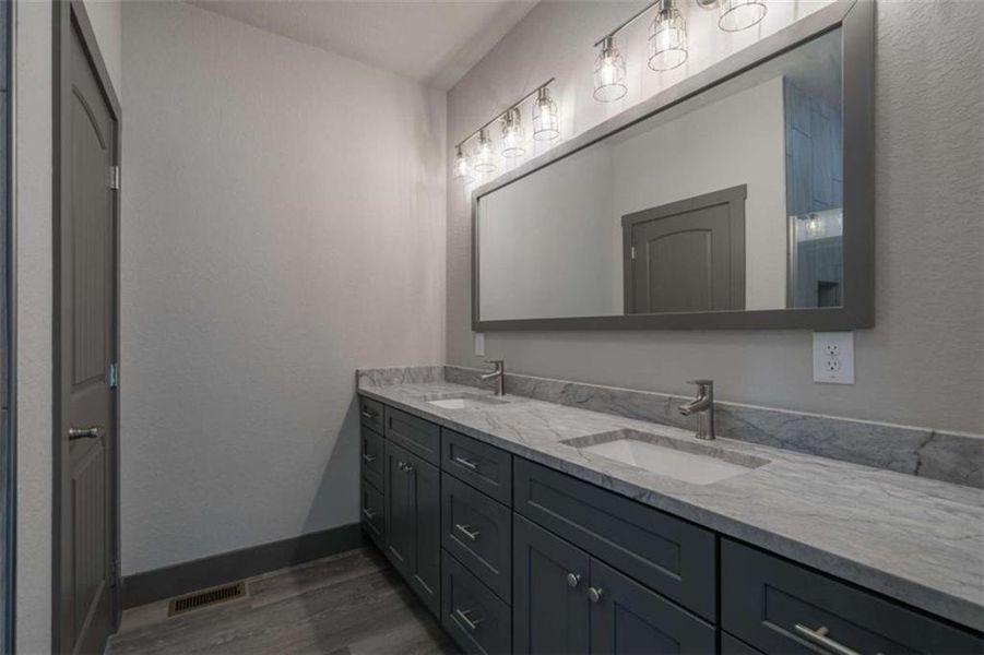 Furnished interior view inside a new home in , Talking Rock (Image 11).