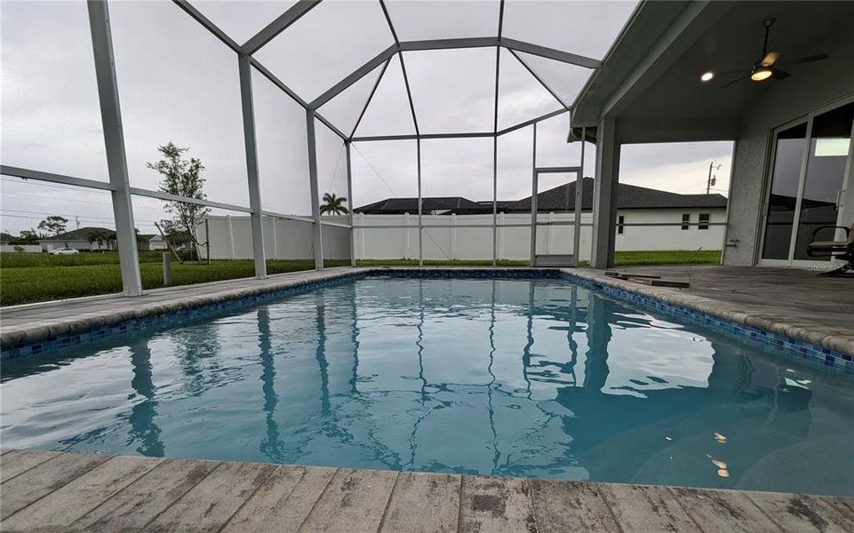 Exterior details and patio area of a home in , Cape Coral (Image 21).