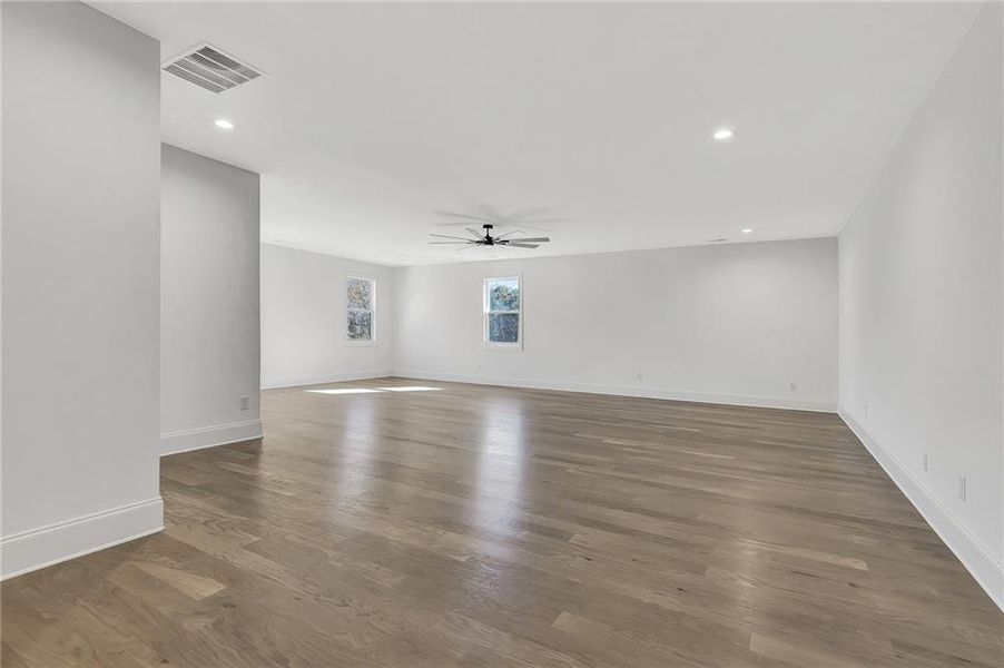 Spacious, unfurnished interior of a new home in , Brooks (Image 49).