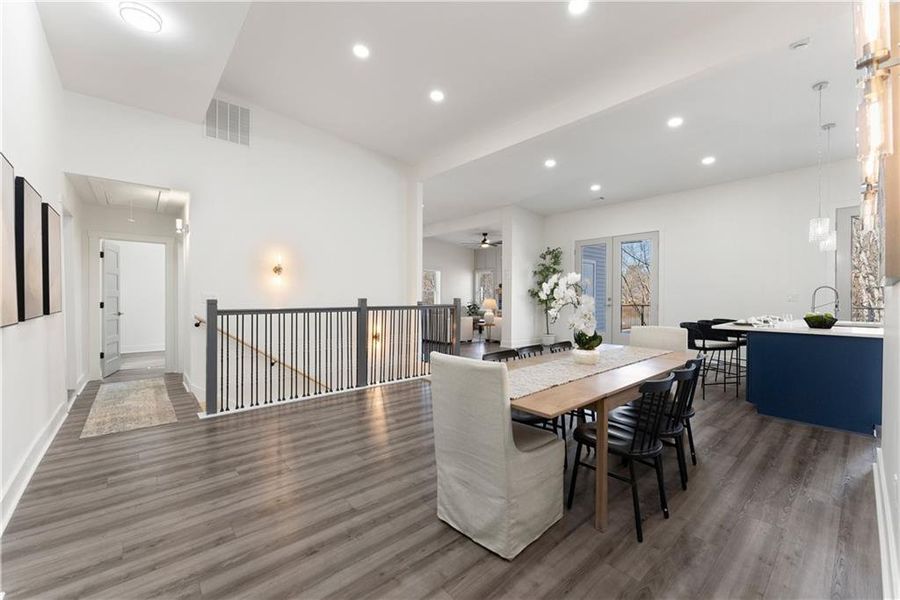 Furnished interior view inside a new home in , Gainesville (Image 16).