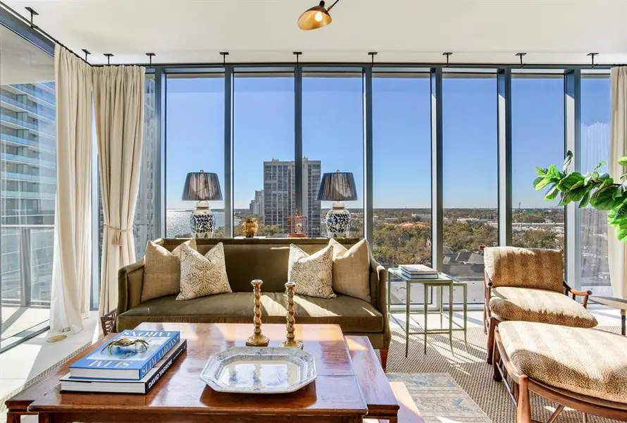 Furnished interior view inside a new home in The Ritz-Carlton Residences, Tampa (Image 18).