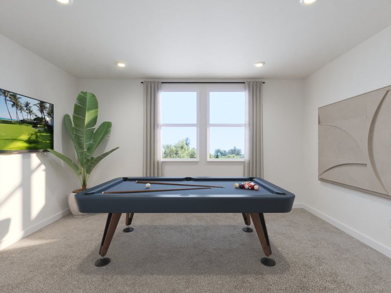 Furnished interior view inside a new home in Mission Hills, La Vergne (Image 6). Furnished interior view inside a new home in Mission Hills, La Vergne (Image 6).