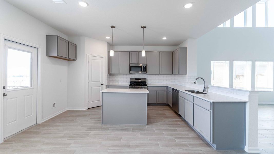 Furnished interior view inside a new home in Briarwood, Elgin (Image 6).