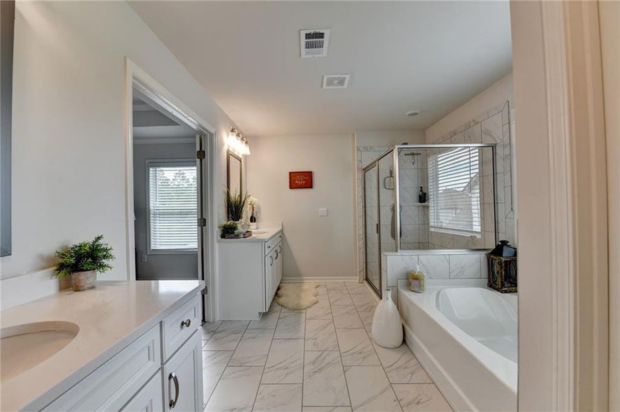 Furnished interior view inside a new home in , Cumming (Image 55).