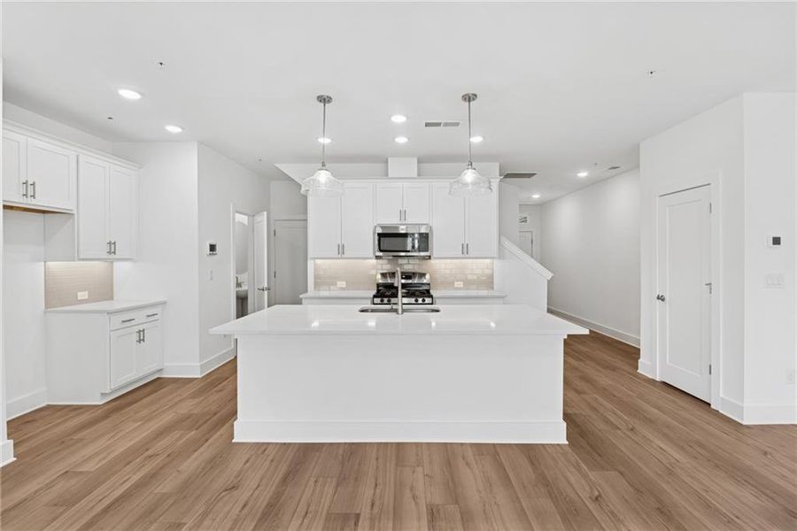 Furnished interior view inside a new home in Grandview Terrace, Canton (Image 7).