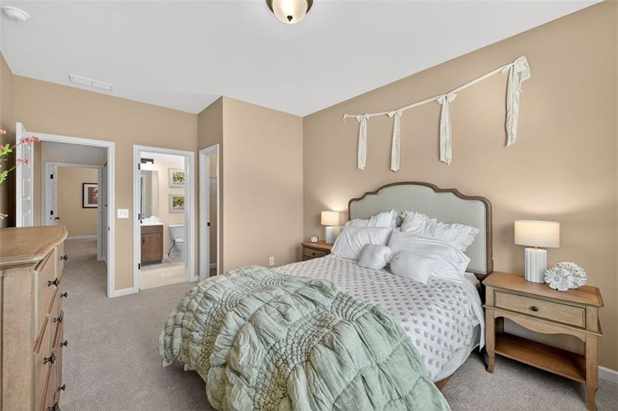 Furnished interior view inside a new home in Jones Ridge, Dallas (Image 12).