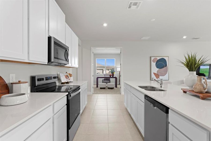 Furnished interior view inside a new home in Windwater, Parrish (Image 8).