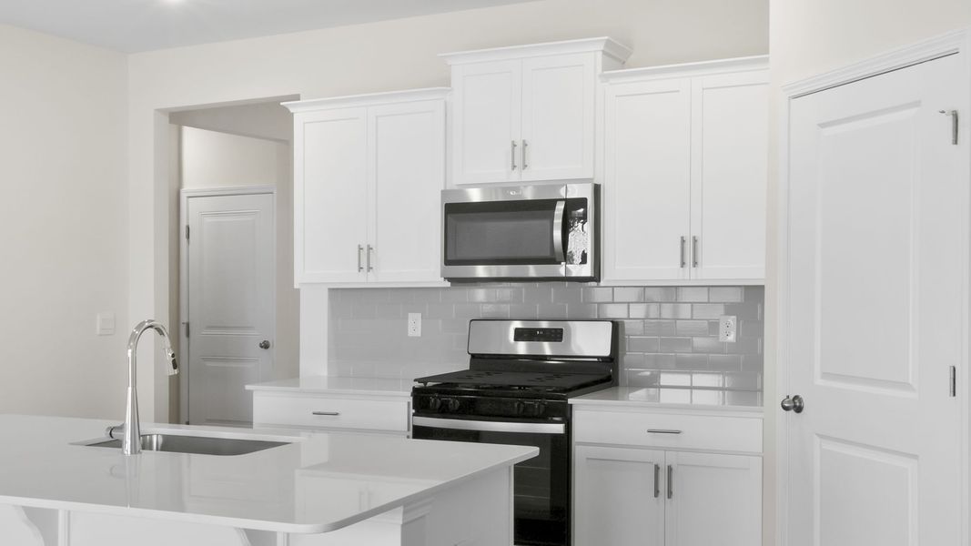 Furnished interior view inside a new home in Foxbank, Gray Court (Image 9).