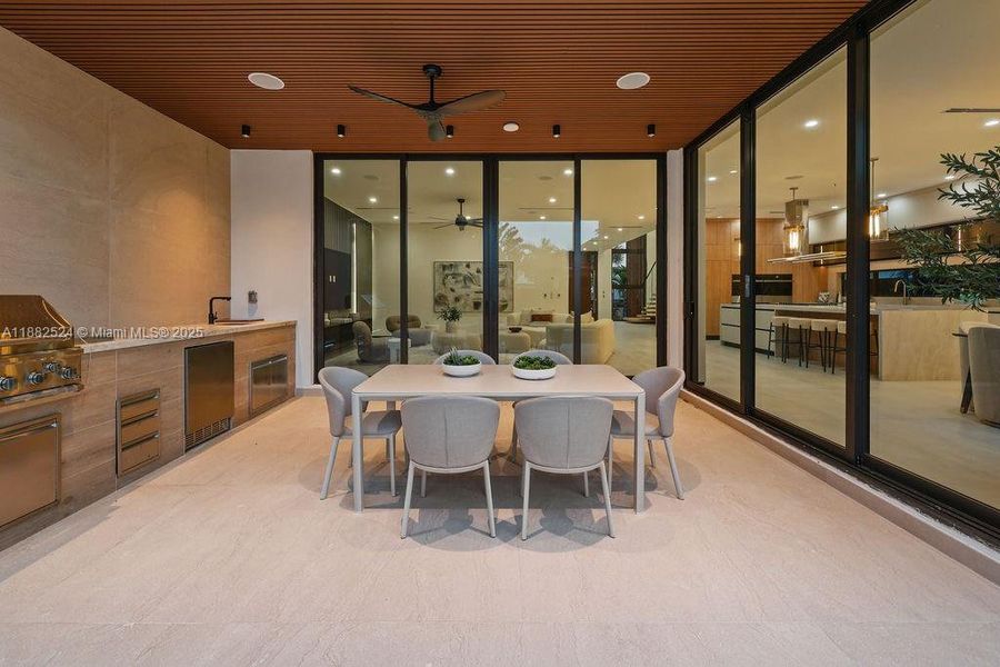 Furnished interior view inside a new home in , Fort Lauderdale (Image 14).