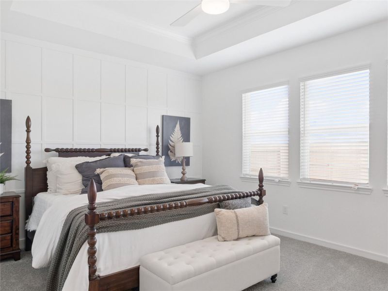 Private primary suite (*Photo not of actual home and used for illustration purposes only.)