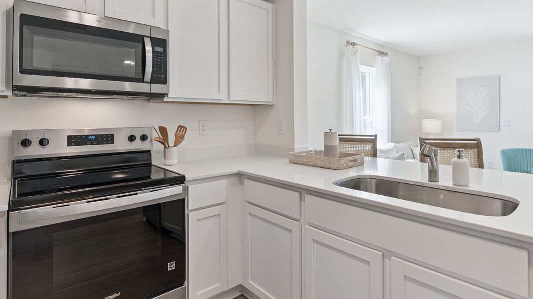 Furnished interior view inside a new home in Preston Cove, St. Cloud (Image 12).