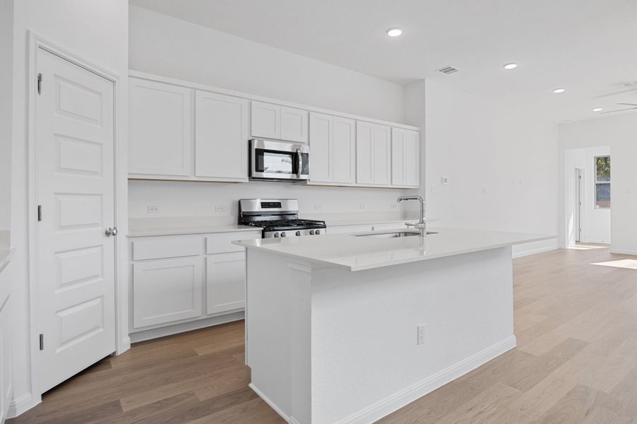 Furnished interior view inside a new home in Trinity Ranch, Elgin (Image 6).