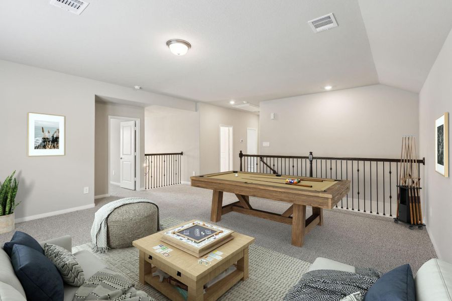 Photo is not of the actual home but is an inspirational photo of builder’s model home and may depict options, furnishings, and/or decorator features that are not included. Photo is not of the actual home but is an inspirational photo of builder’s model home and may depict options, furnishings, and/or decorator features that are not included.