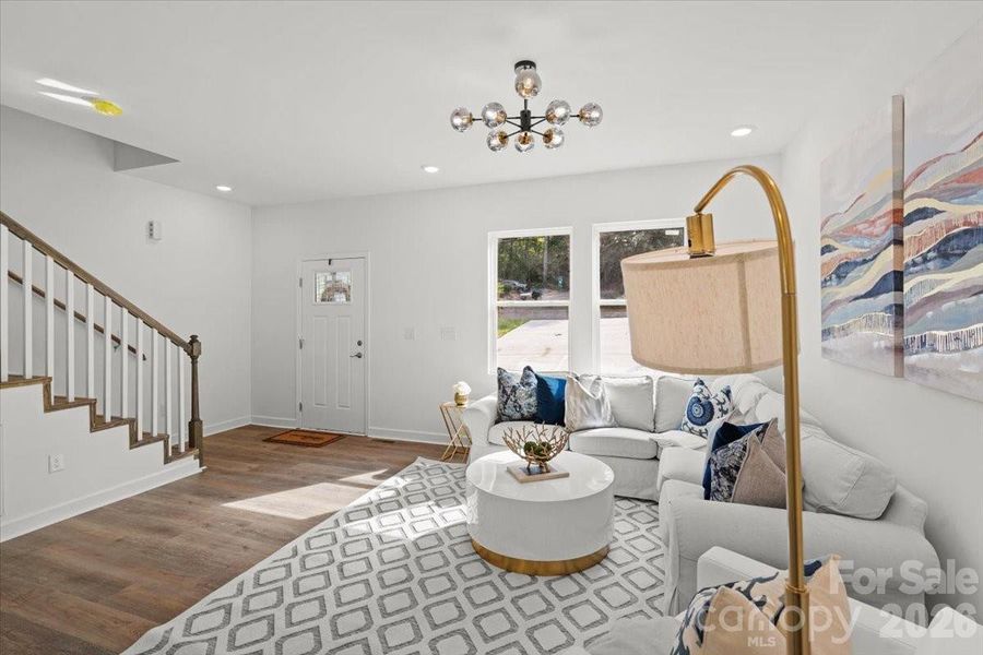 Staged floorplan in another location Staged floorplan in another location