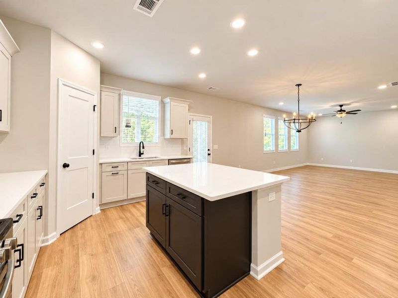 Furnished interior view inside a new home in , Commerce (Image 7). Furnished interior view inside a new home in , Commerce (Image 7).