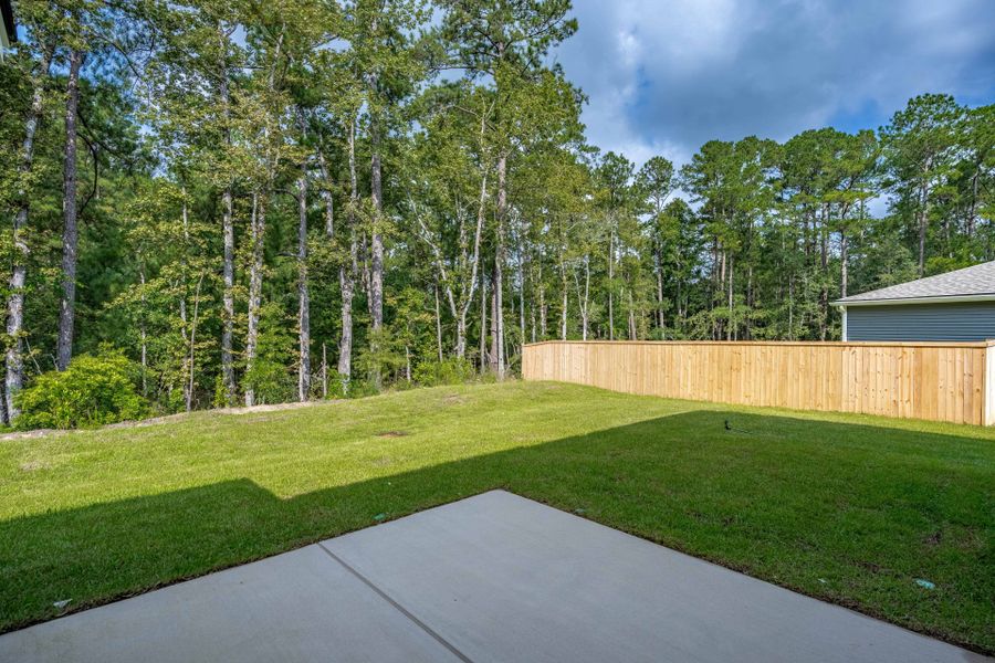 Exterior details and patio area of a home in Bradford Pointe, Summerville (Image 20).