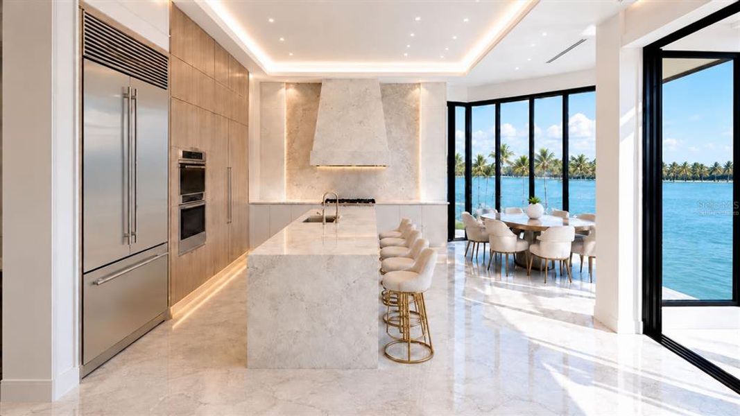 Furnished interior view inside a new home in , Sarasota (Image 8).