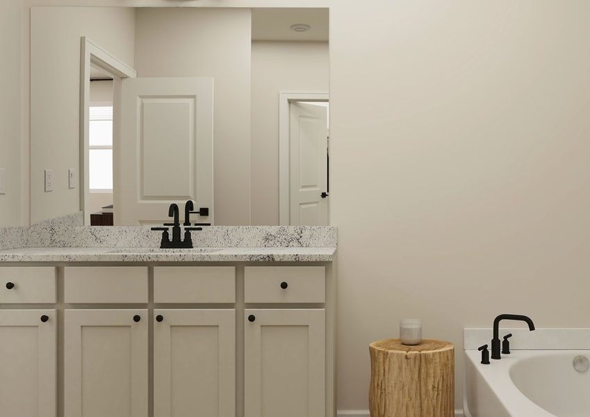 Peaceful master bath. Peaceful master bath.