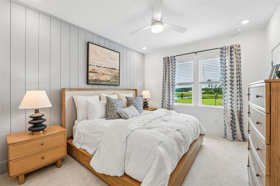 Furnished interior view inside a new home in Bartram Meadows, Jacksonville (Image 22).